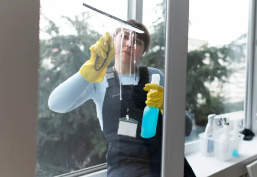 Nettoyage de vitres intérieures et extérieures à Nurieux-Volognat